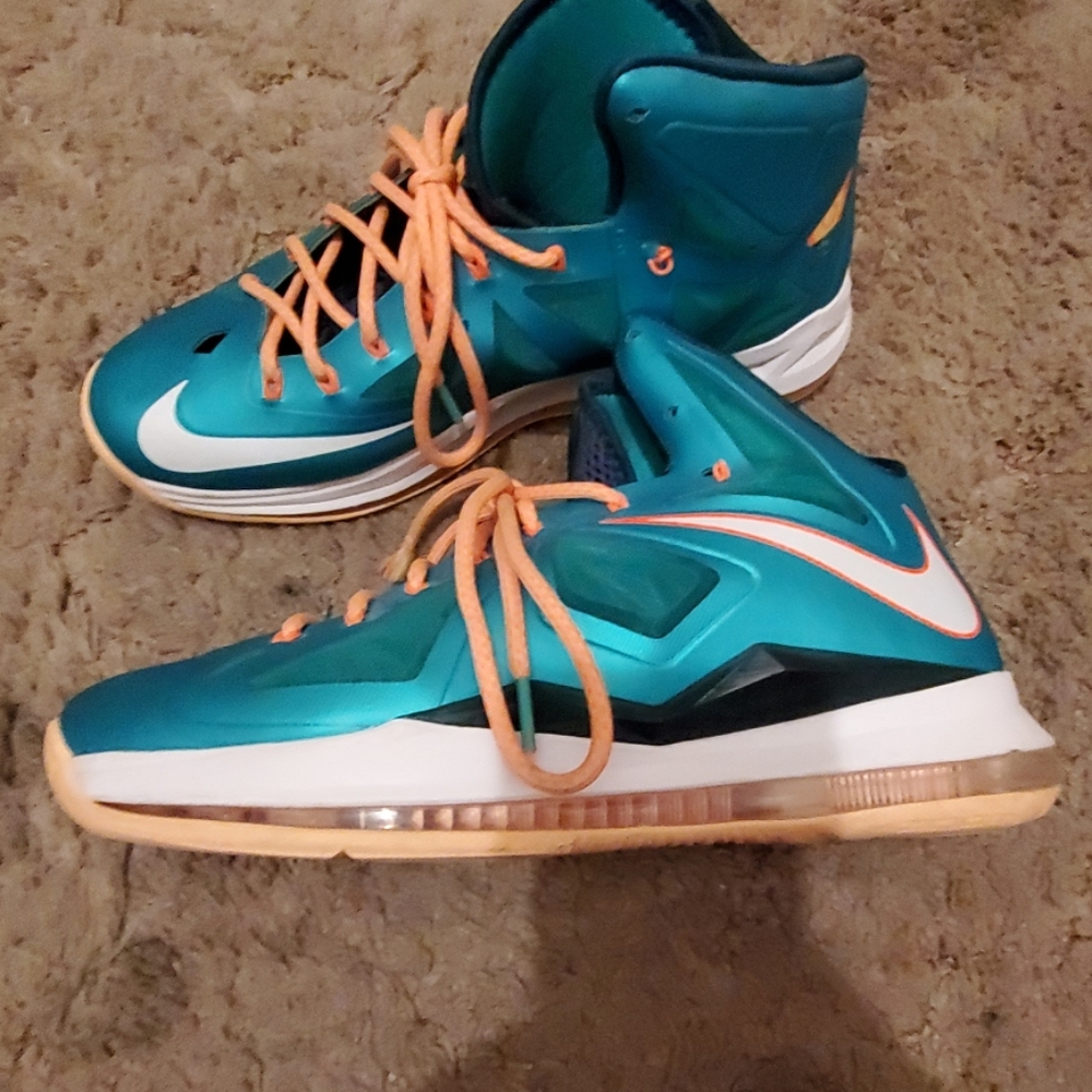 Lebron 10s Miami dolphins